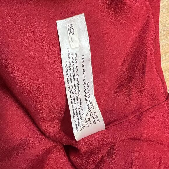 ELOQUII Women’s Double Breasted Red Blazer Size 24 - Picture 5 of 8